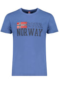 NORWAY 1963 MEN'S SHORT SLEEVE T-SHIRT BLUE