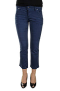 PARASUCO WOMEN'S BLUE PINOCCHIETTO PANTS