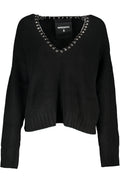 PATRIZIA PEPE WOMEN'S BLACK SWEATER