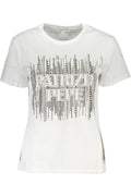 PATRIZIA PEPE WOMEN'S SHORT SLEEVE T-SHIRT WHITE
