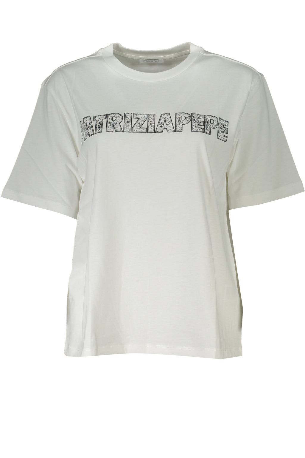 PATRIZIA PEPE WOMEN'S SHORT SLEEVE T-SHIRT WHITE