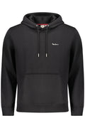 PEPE JEANS MEN'S BLACK ZIP-UP SWEATSHIRT