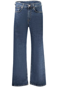PEPE JEANS WOMEN'S DENIM JEANS BLUE