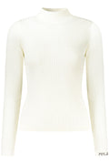 PEPE JEANS WOMEN'S WHITE SWEATER
