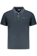 PEPE JEANS MEN'S SHORT-SLEEVE POLO SHIRT, BLUE