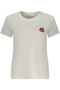 PEPE JEANS WOMEN'S SHORT-SLEEVE T-SHIRT WHITE