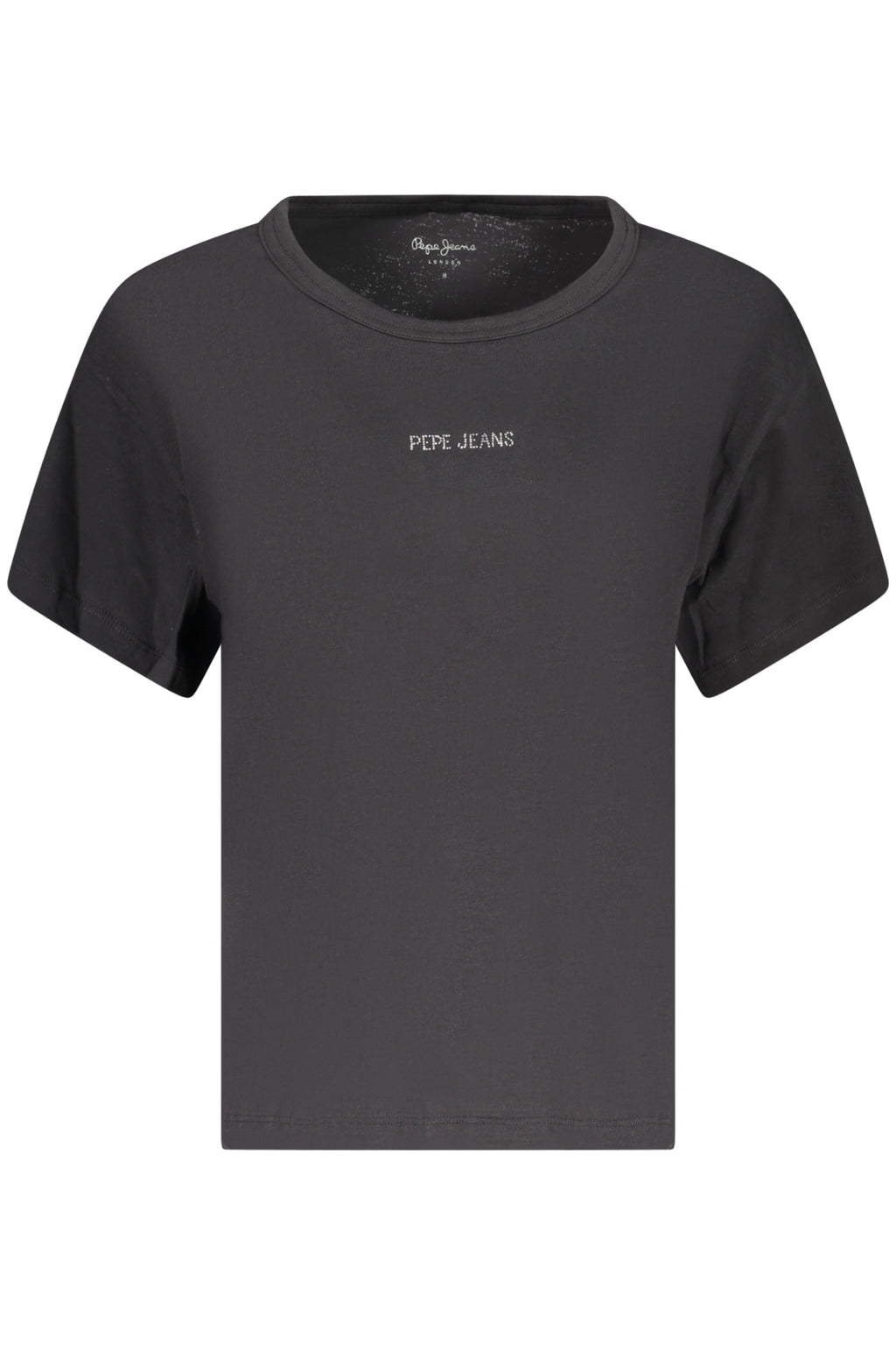 PEPE JEANS WOMEN'S SHORT-SLEEVE T-SHIRT BLACK