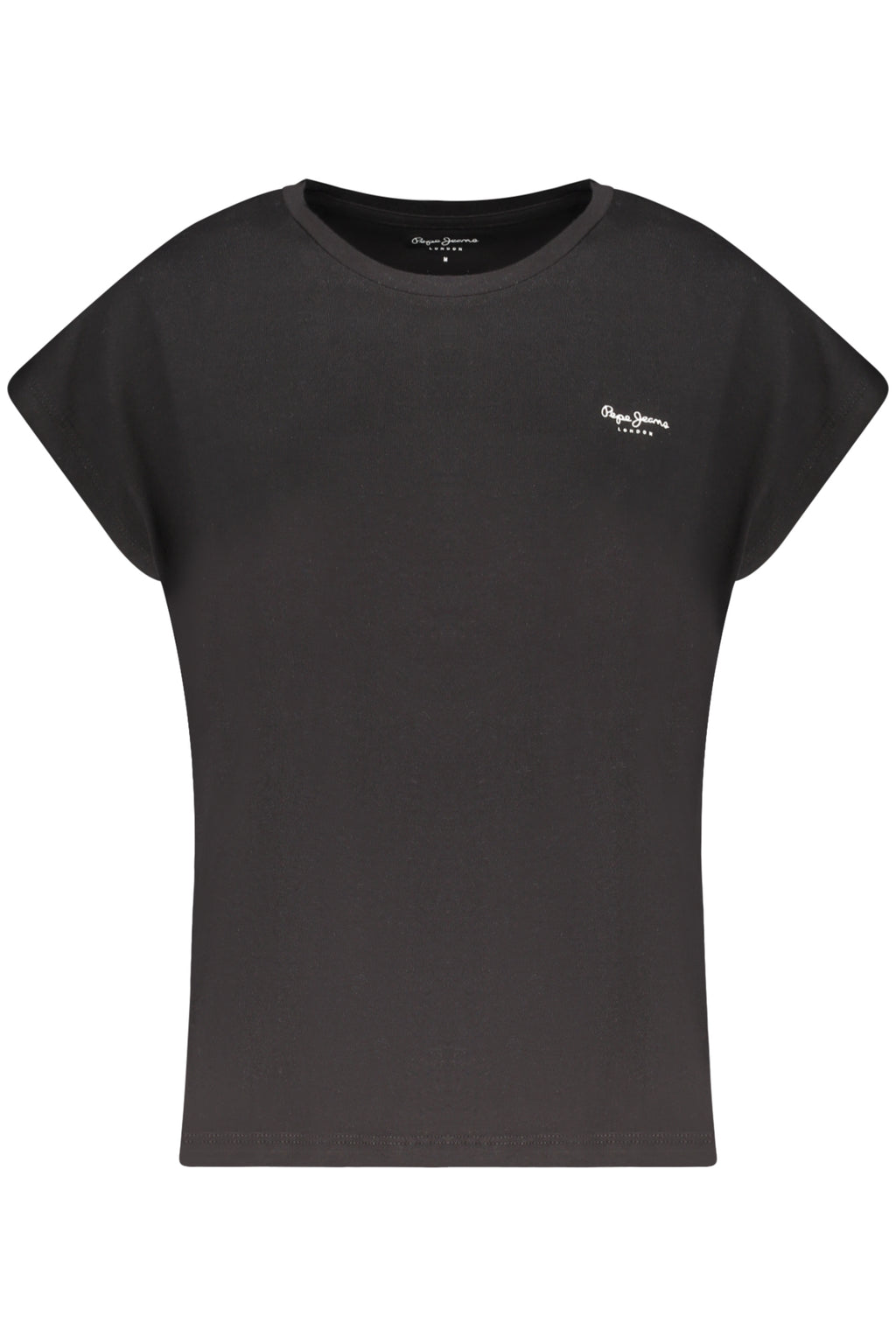 PEPE JEANS WOMEN'S SHORT-SLEEVE T-SHIRT BLACK