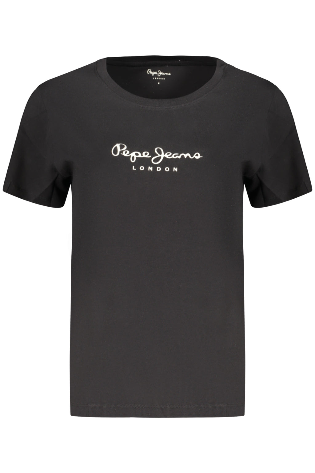 PEPE JEANS WOMEN'S SHORT-SLEEVE T-SHIRT BLACK