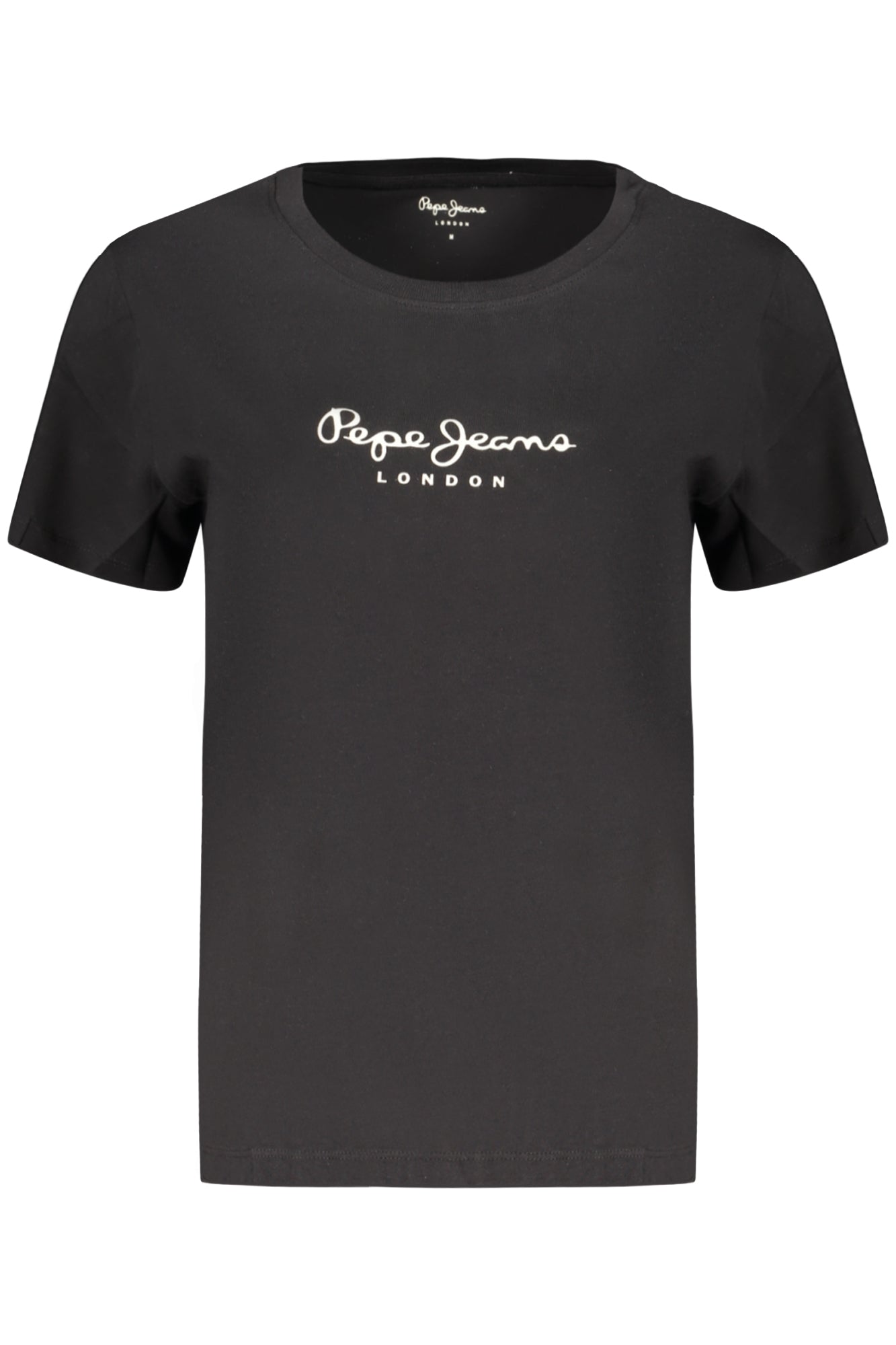 PEPE JEANS WOMEN'S SHORT-SLEEVE T-SHIRT BLACK