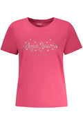 PEPE JEANS WOMEN'S PINK SHORT-SLEEVE T-SHIRT