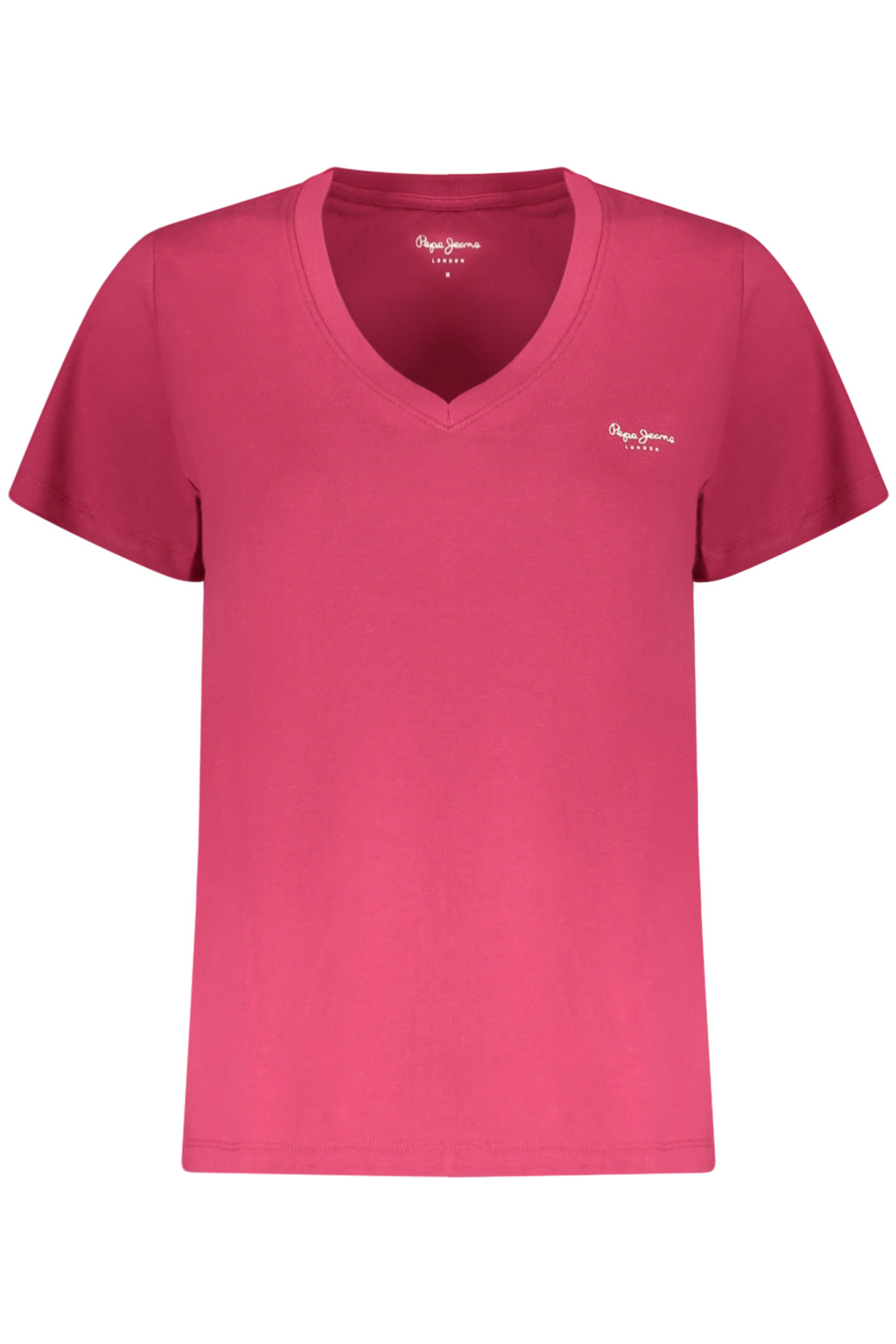 PEPE JEANS WOMEN'S PINK SHORT-SLEEVE T-SHIRT