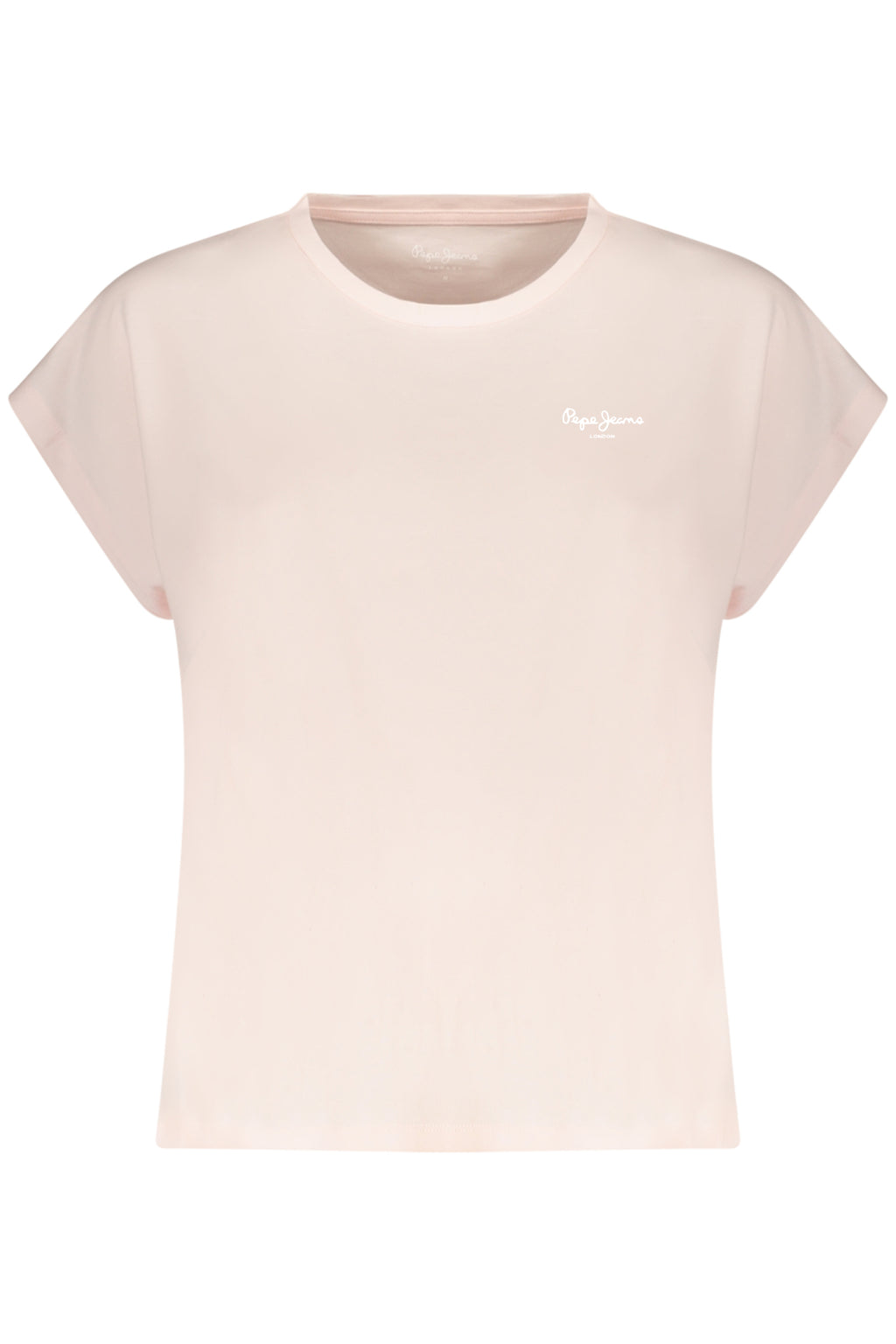 PEPE JEANS WOMEN'S PINK SHORT-SLEEVE T-SHIRT
