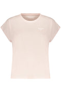 PEPE JEANS WOMEN'S PINK SHORT-SLEEVE T-SHIRT