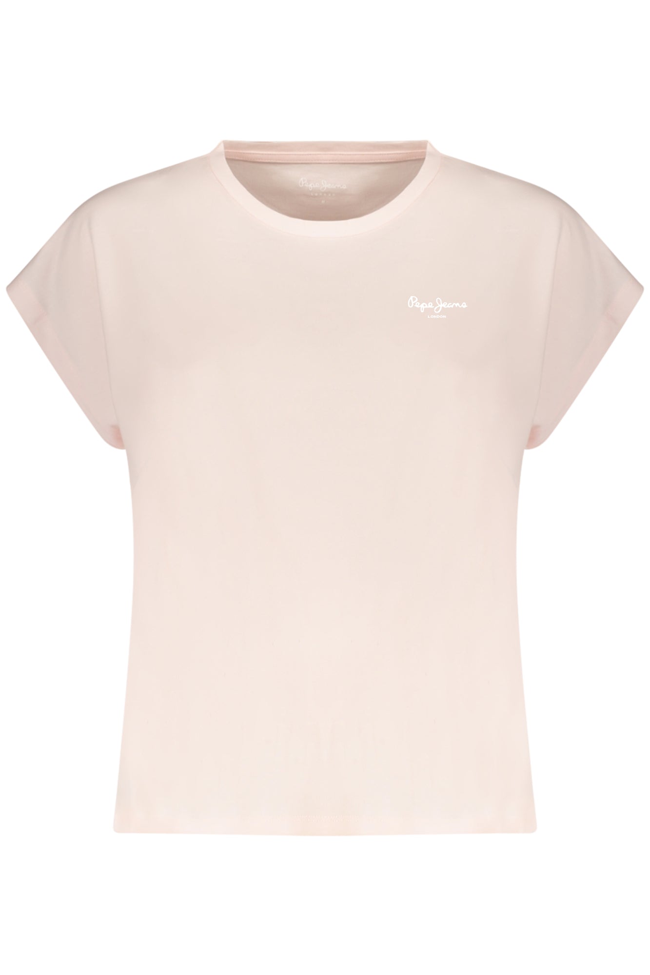PEPE JEANS WOMEN'S PINK SHORT-SLEEVE T-SHIRT