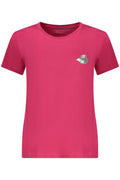 PEPE JEANS WOMEN'S SHORT-SLEEVED T-SHIRT, RED