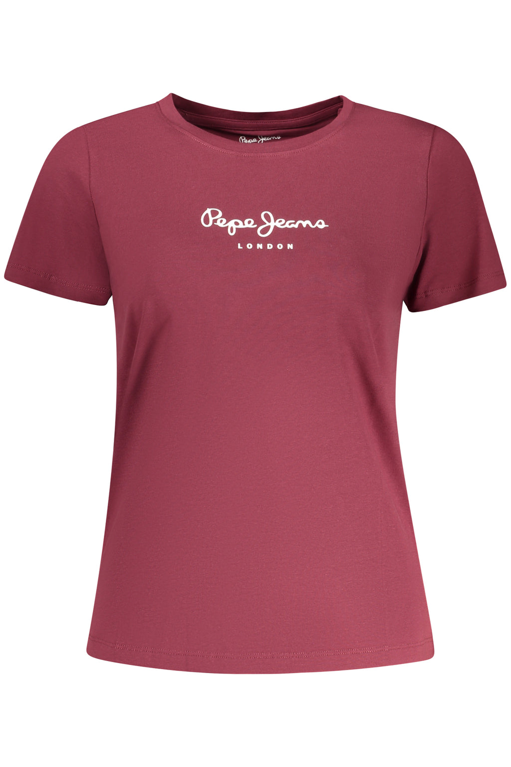 PEPE JEANS WOMEN'S SHORT-SLEEVED T-SHIRT, RED