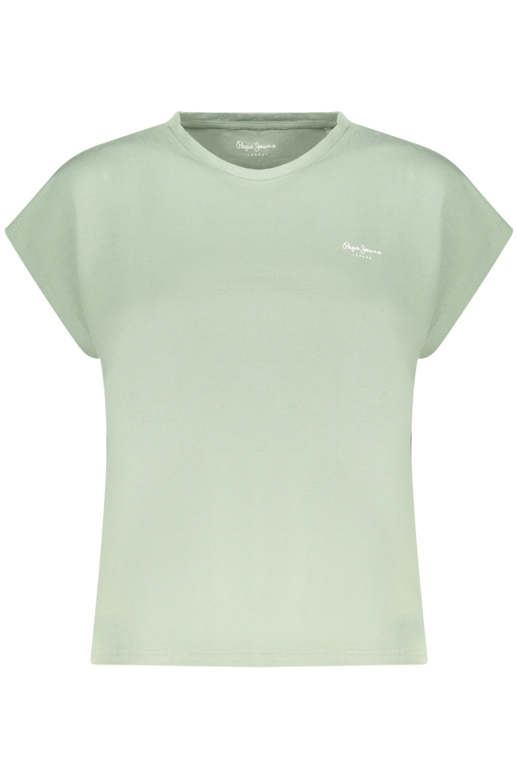 PEPE JEANS WOMEN'S SHORT-SLEEVED T-SHIRT, GREEN