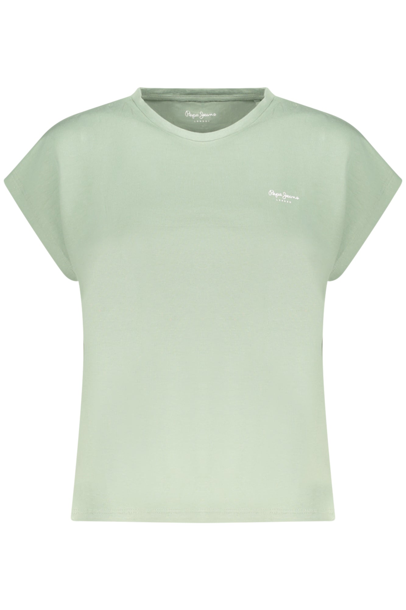PEPE JEANS WOMEN'S SHORT-SLEEVED T-SHIRT, GREEN