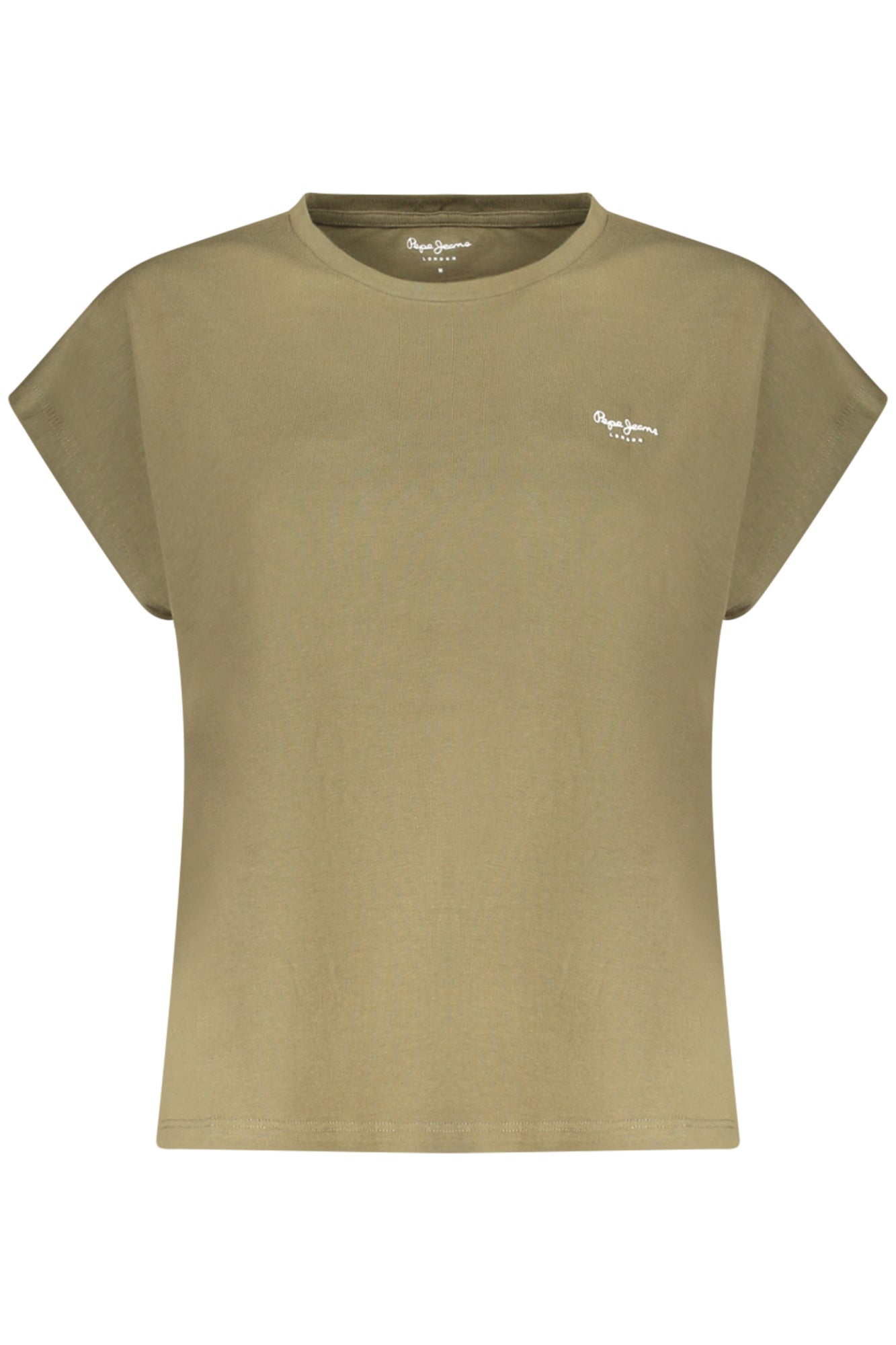 PEPE JEANS WOMEN'S SHORT-SLEEVED T-SHIRT, GREEN