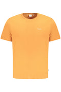 PEPE JEANS MEN'S SHORT SLEEVE T-SHIRT ORANGE