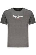 PEPE JEANS MEN'S SHORT-SLEEVED T-SHIRT, GREY