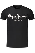 PEPE JEANS SHORT SLEEVE T-SHIRT MEN BLACK