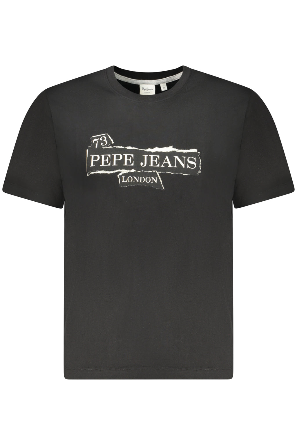 PEPE JEANS MEN'S SHORT-SLEEVED T-SHIRT BLACK