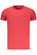PEPE JEANS MEN'S SHORT-SLEEVED T-SHIRT, RED