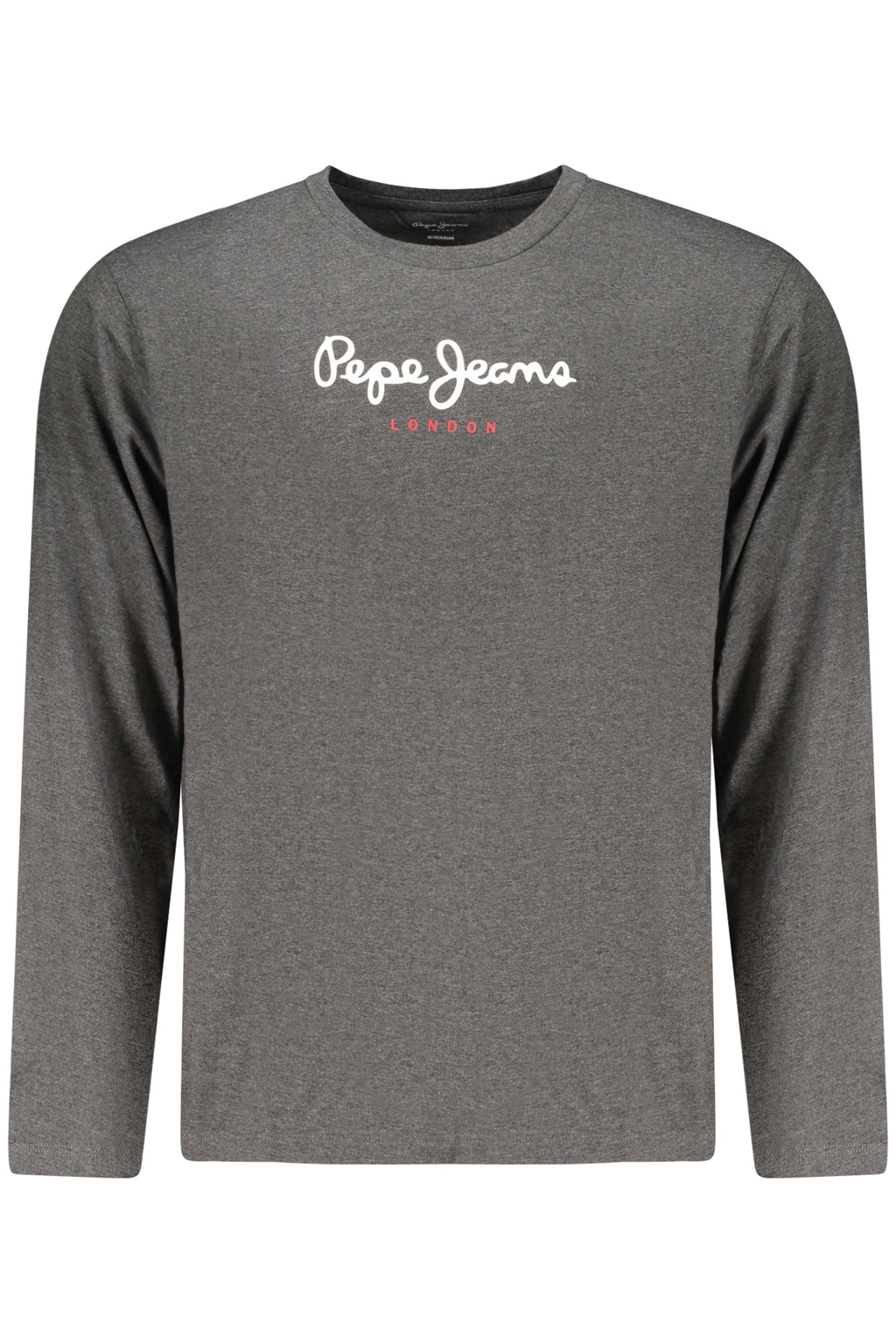 PEPE JEANS MEN'S LONG-SLEEVED T-SHIRT, GREY