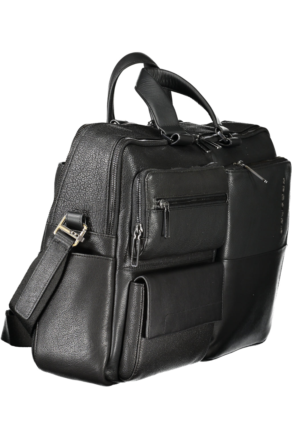 PIQUADRO MEN'S BRIEFCASE BLACK