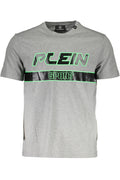 PLEIN SPORT SHORT SLEEVE T-SHIRT MEN GREY