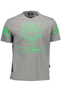 PLEIN SPORT SHORT SLEEVE T-SHIRT MEN GREY