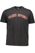 PLEIN SPORT SHORT SLEEVE T-SHIRT MEN BLACK