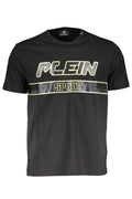 PLEIN SPORT MEN'S SHORT SLEEVE T-SHIRT BLACK