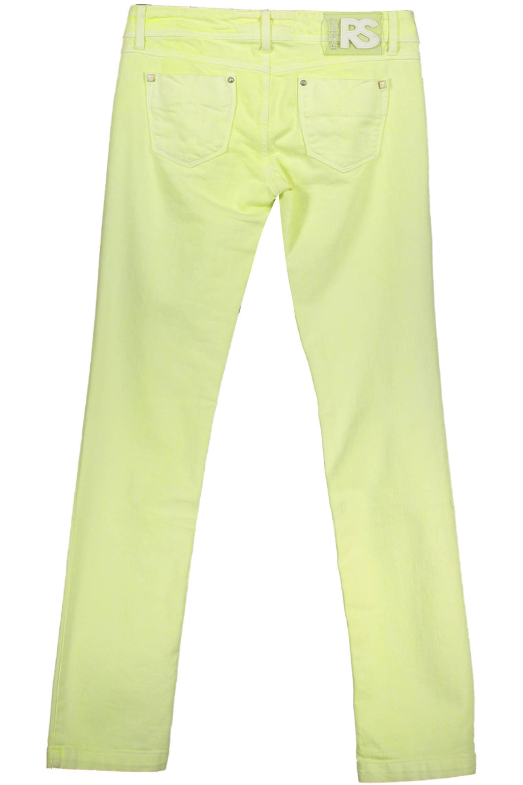 RE-START YELLOW WOMEN'S TROUSERS
