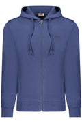 RIFLE MEN'S BLUE ZIP-UP SWEATSHIRT