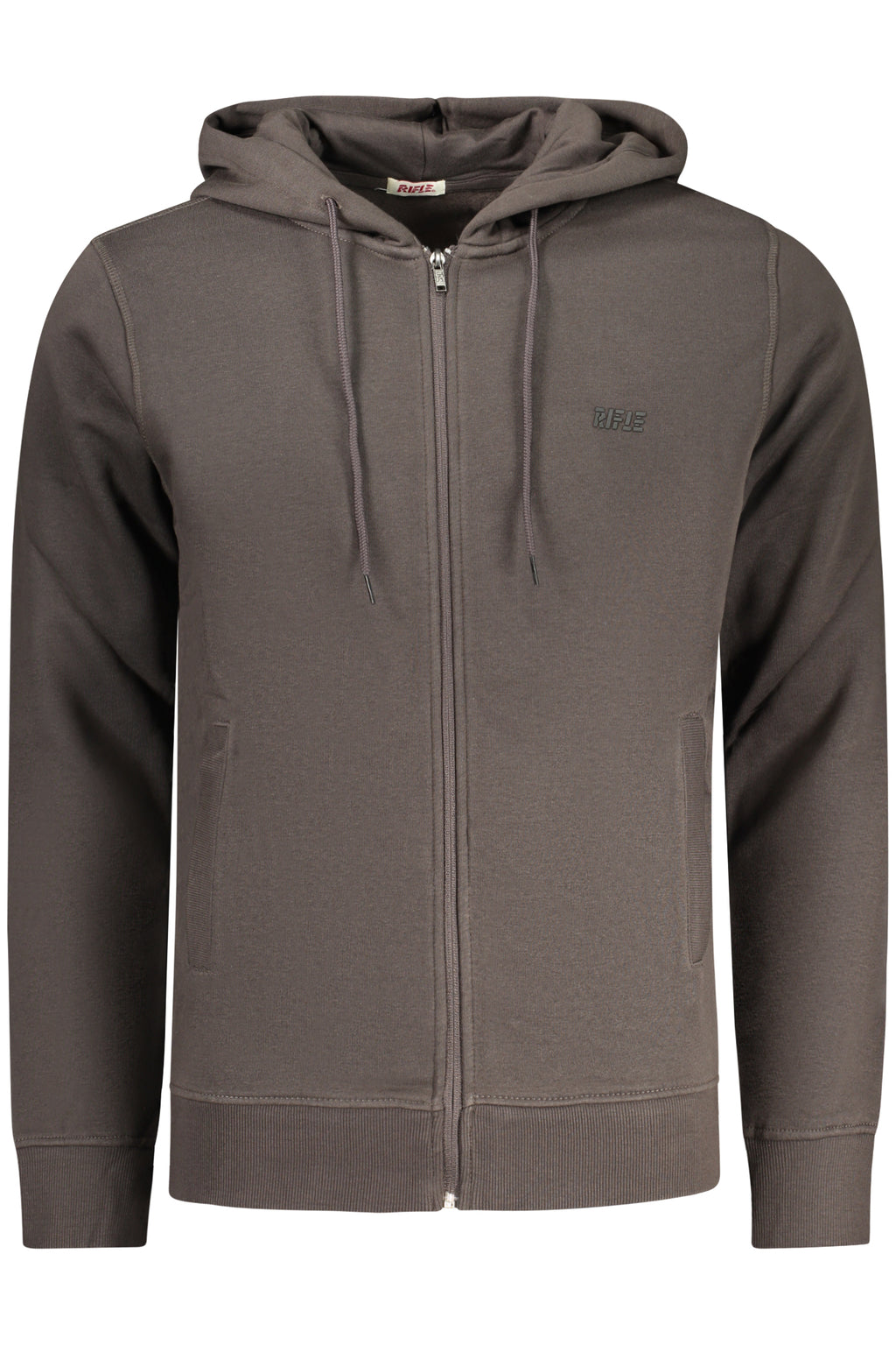 RIFLE MEN'S ZIP-UP SWEATSHIRT GREY