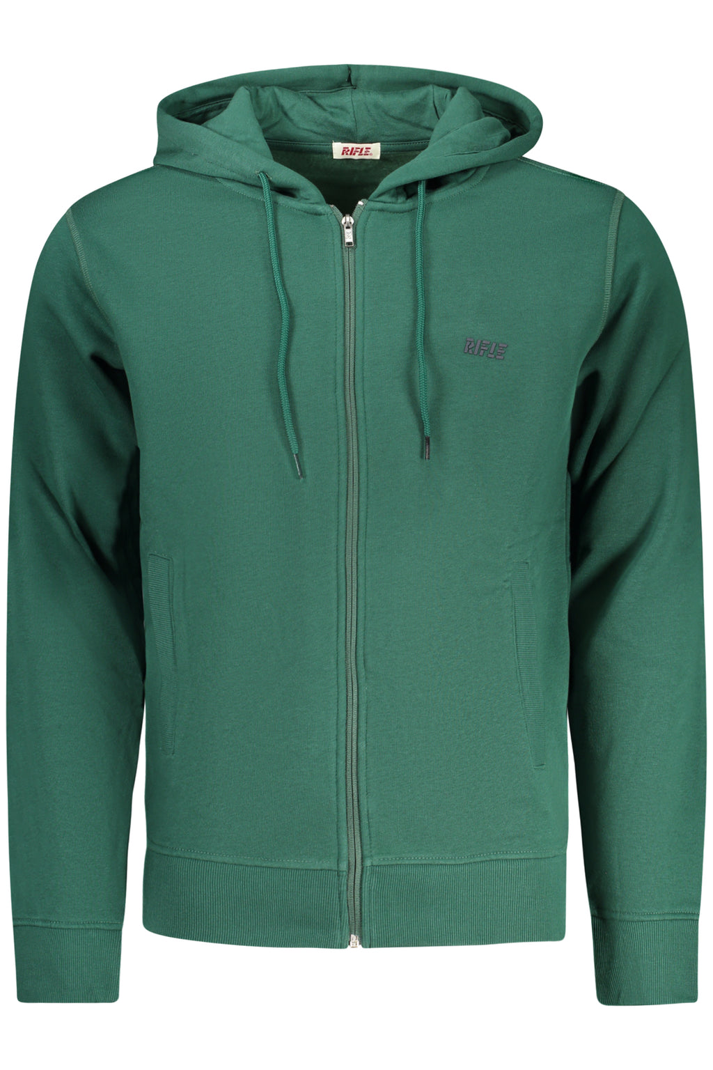 RIFLE MEN'S ZIP-UP SWEATSHIRT GREEN