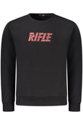 RIFLE SWEATSHIRT WITHOUT ZIP MEN BLACK