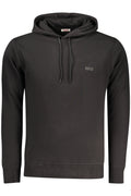 RIFLE MEN'S BLACK ZIP-UP SWEATSHIRT