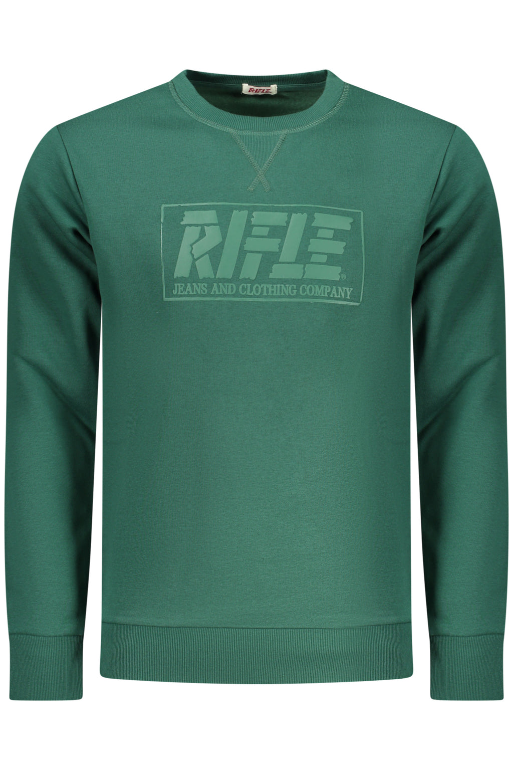 RIFLE MEN'S ZIP-UP SWEATSHIRT GREEN