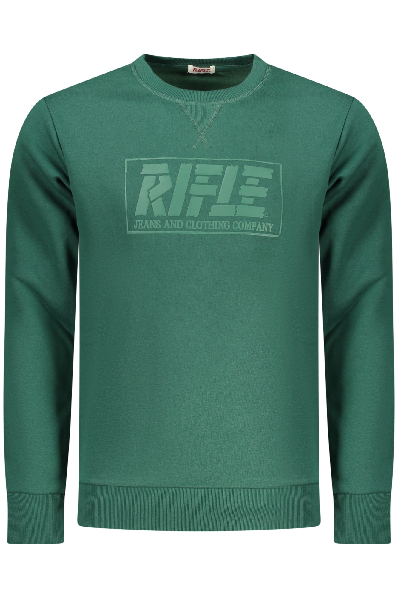 RIFLE MEN'S ZIP-UP SWEATSHIRT GREEN