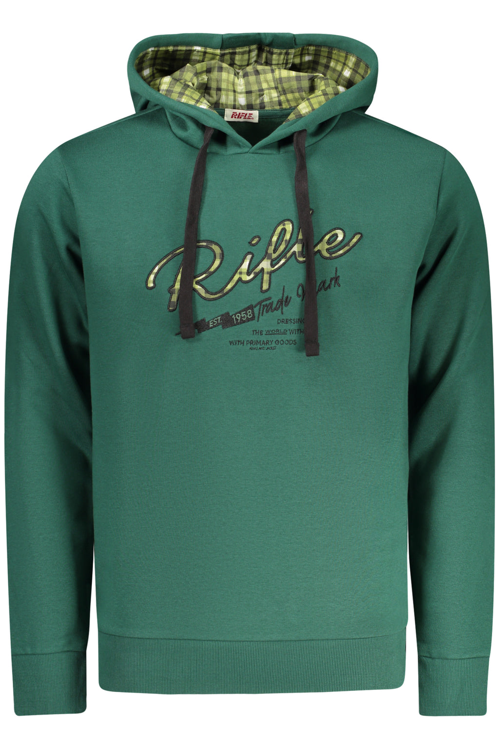 RIFLE MEN'S ZIP-UP SWEATSHIRT GREEN