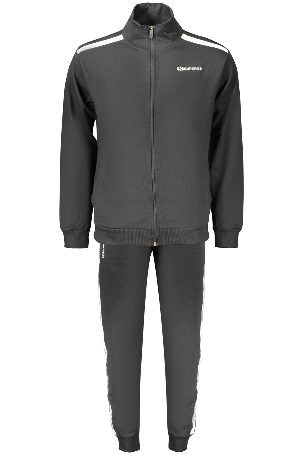 SUPERGA MEN'S BLACK TRACKSUIT