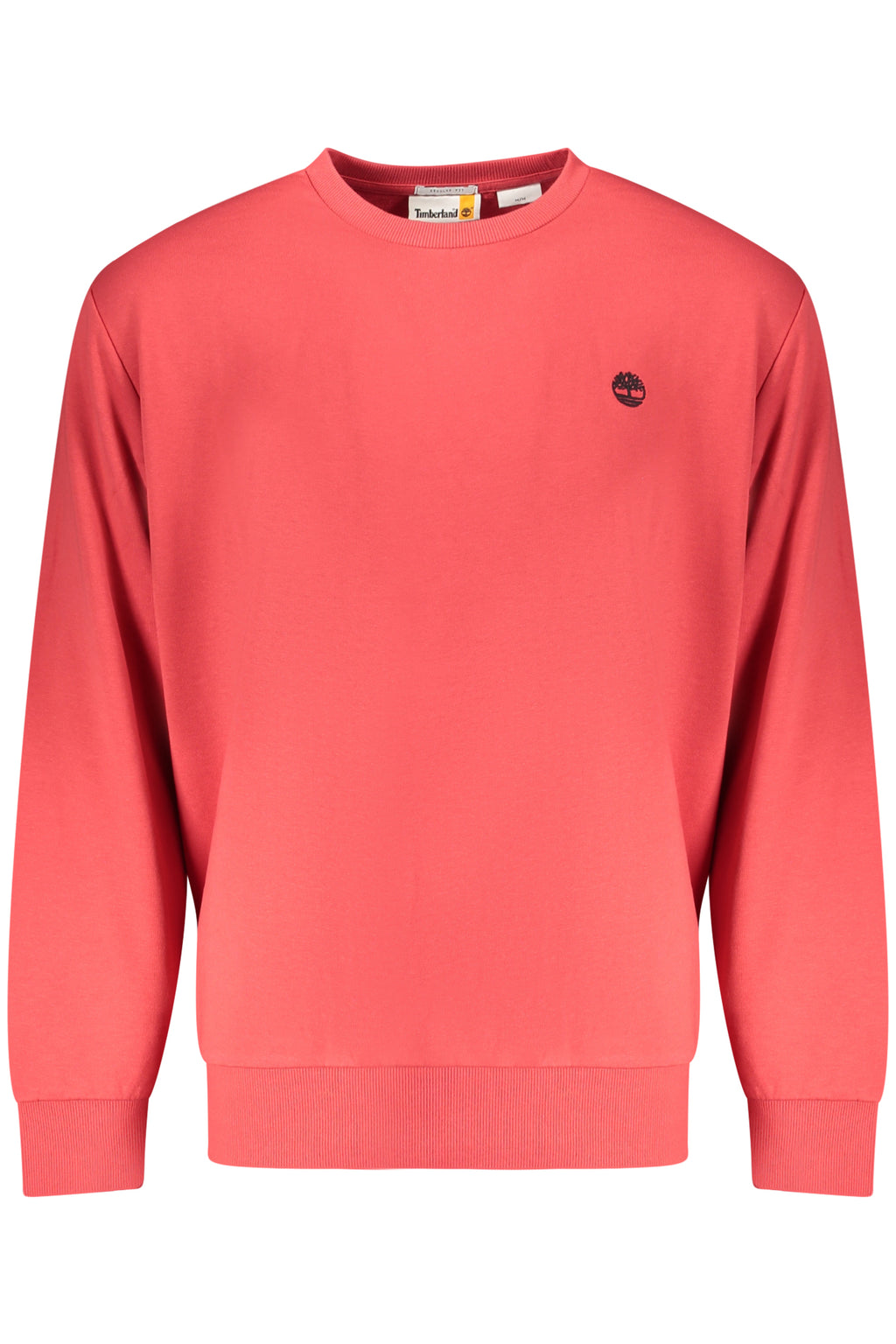 TIMBERLAND MEN'S RED ZIP-UP SWEATSHIRT
