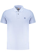 TIMBERLAND MEN'S SHORT-SLEEVE POLO SHIRT, BLUE