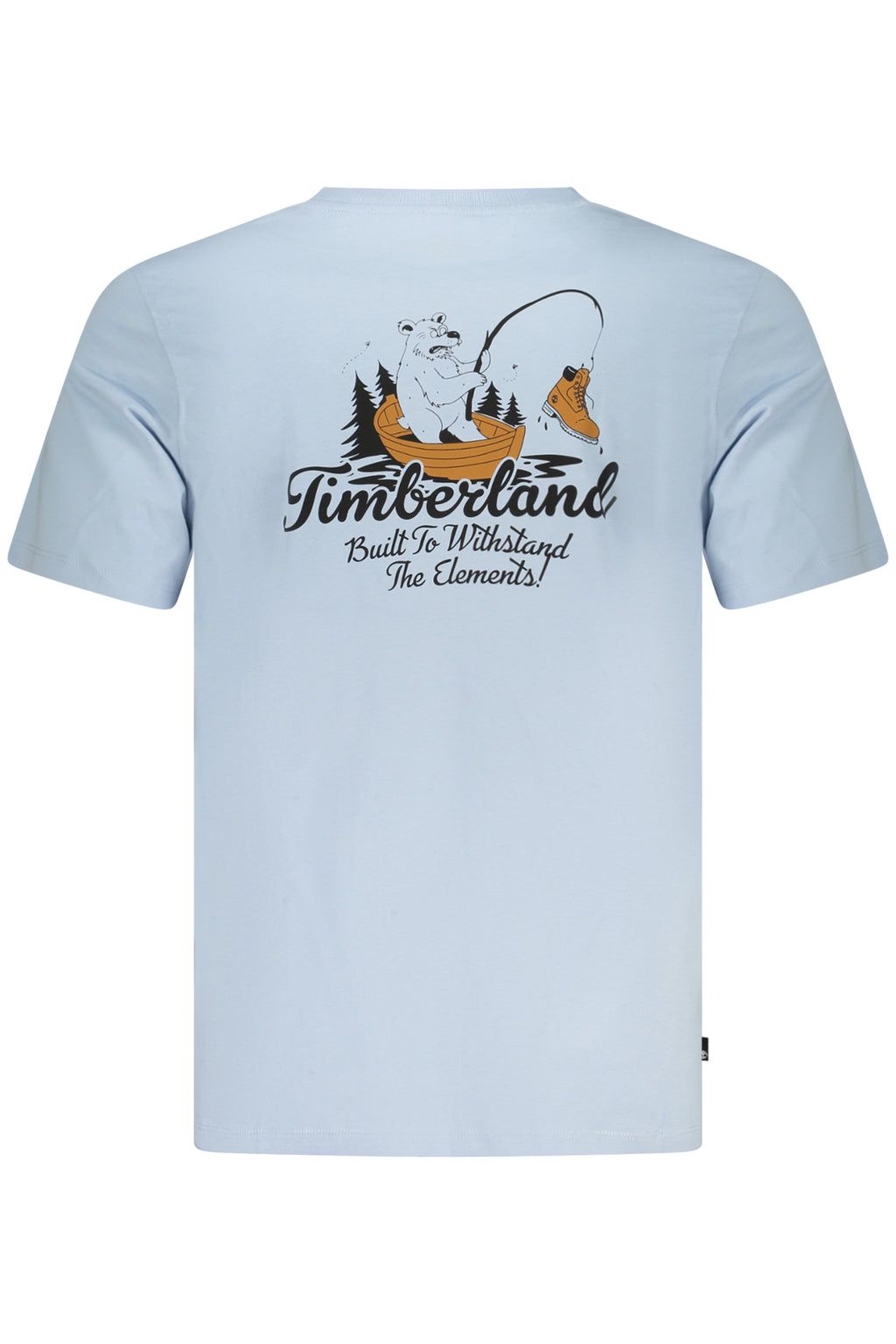 TIMBERLAND MEN'S SHORT-SLEEVE T-SHIRT, BLUE