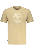 TIMBERLAND MEN'S SHORT-SLEEVE T-SHIRT BEIGE