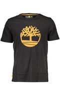 TIMBERLAND MEN'S SHORT SLEEVE T-SHIRT BLACK